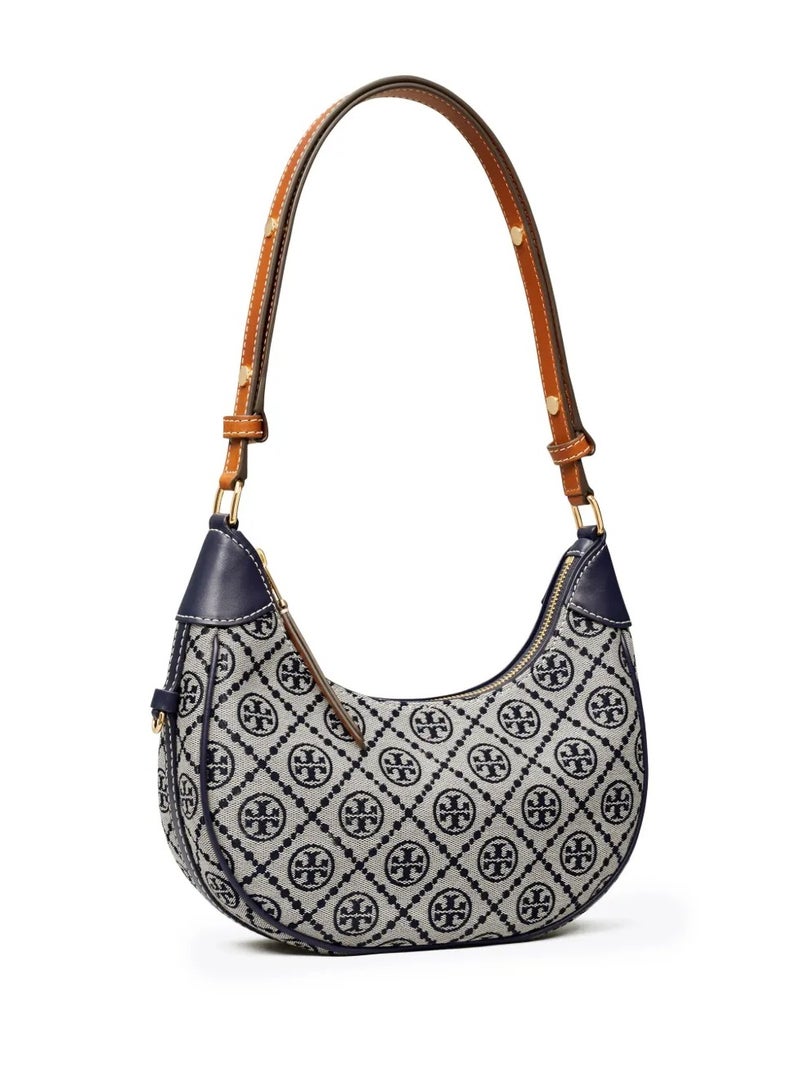 Burch T Monogram Crescent shoulder bag - Image 3