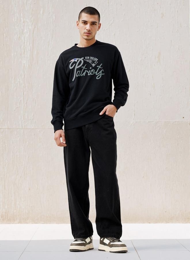 اس بي كاركترز سترة بولوفر مطرزة لفريق نيو إنجلاند باتريوتس - Image 2