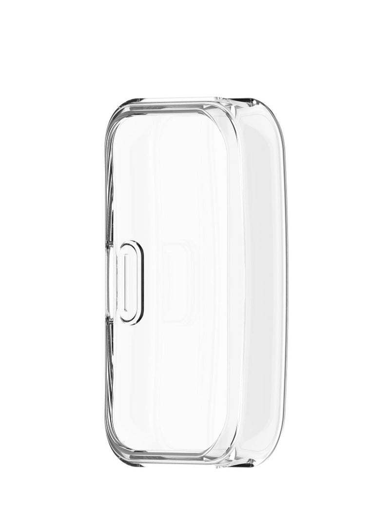 Case Protector Compatible with Huawei Band 8 Watch Full TPU Case Protector with TPU Screen Coverage (Clear) - Image 5