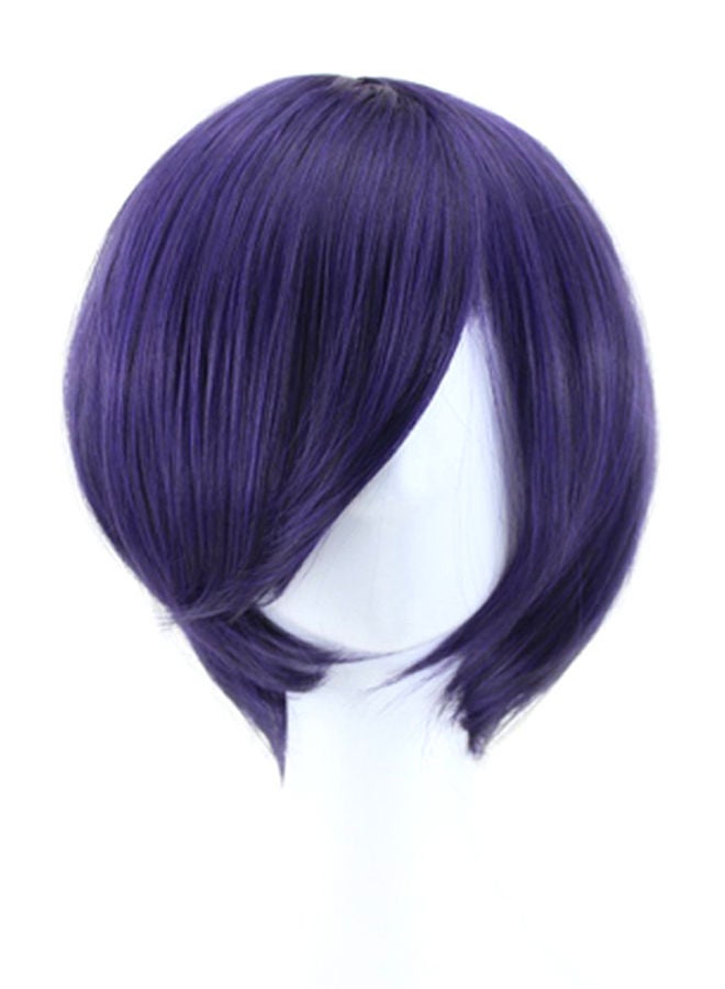 Loquat Short Anime Cosplay Wig Purple - Image 1