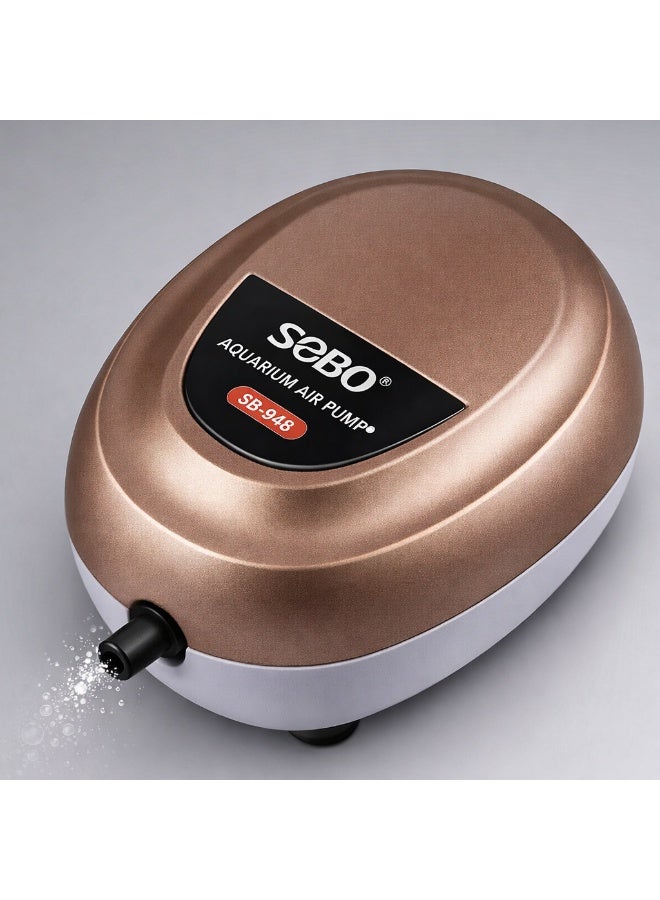 SOBO Electronic Oxygen Pump - 1 Port (Single Head) - Image 1