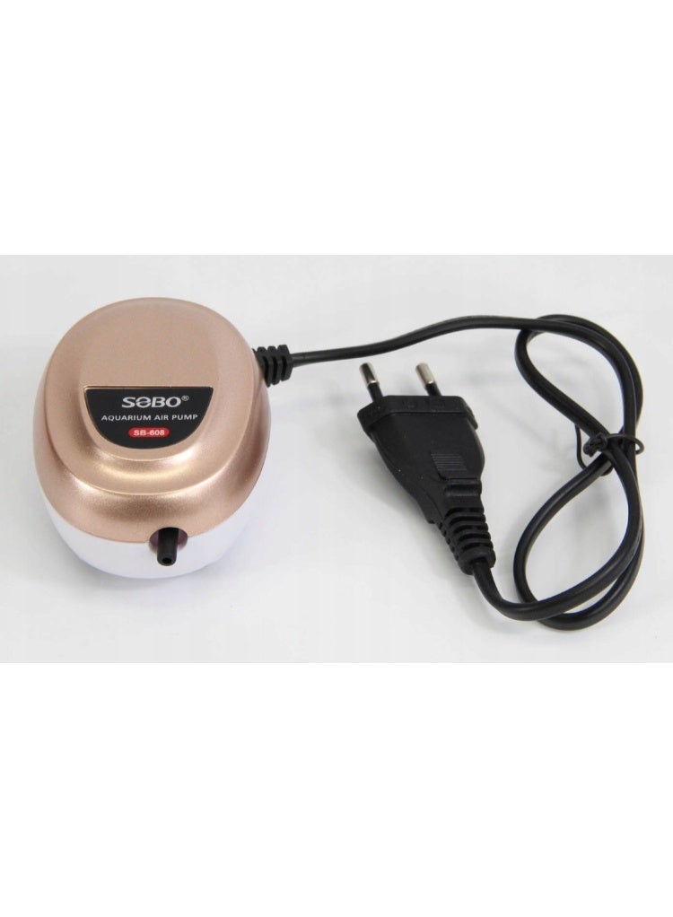 SOBO Electronic Oxygen Pump - 1 Port (Single Head) - Image 2