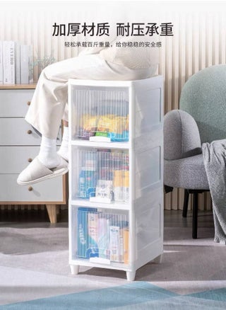 Practical Cabinet with Smart Design Three-Tier Design 1 meter long, 30 cm wide, and 35 cm deep X – Extra Space for All Your Daily Needs X - pzsku/ZE40D9704D7A0177E1A0CZ/45/_/1728820001/30f25da9-98c4-4d32-a6b1-49dccd320f27