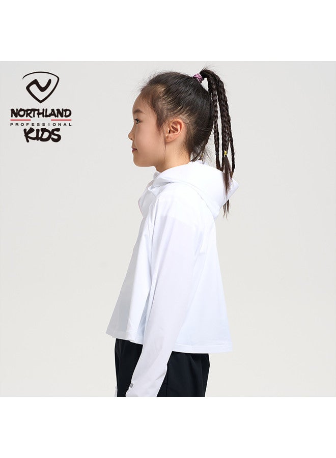 NorthLand Kids Summer Ice Silk Sun Protection Skin Jacket Girls Casual Top Lightweight Outerwear Ct132292 - Image 3