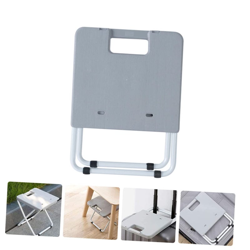 Portable Folding Stool Compact Lightweight Garden Seat for Outdoor Camping Fishing Travel - Image 5
