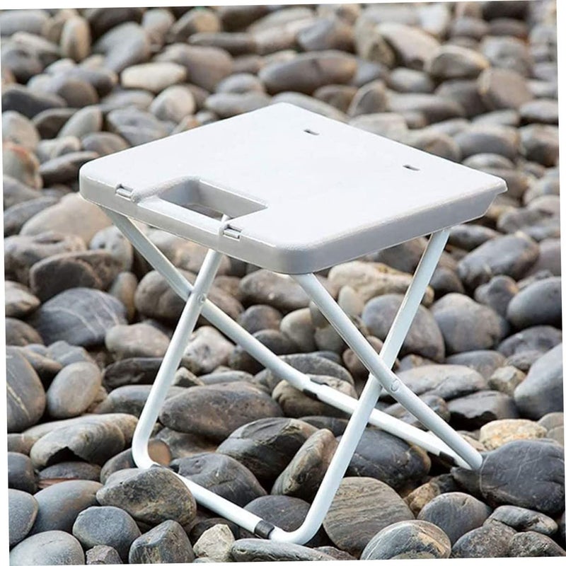 Portable Folding Stool Compact Lightweight Garden Seat for Outdoor Camping Fishing Travel - Image 3