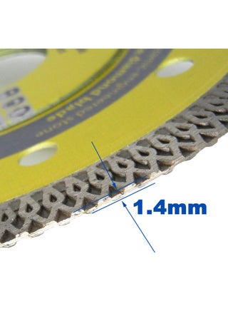 4.5 inch Super Thin Diamond Tile Blade Porcelain Saw Blade for Cutting Porcelain Tile Granite Marbles - view 2