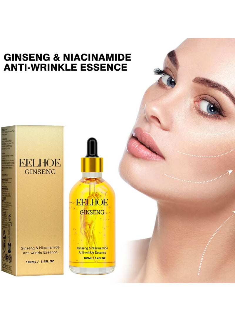EELHOE سيروم الوجه من إيلهو مع شعار مخصص 100 مل خلاصة الجينسنغ سيروم النياسيناميد سيروم مضاد للشيخوخة - Image 3