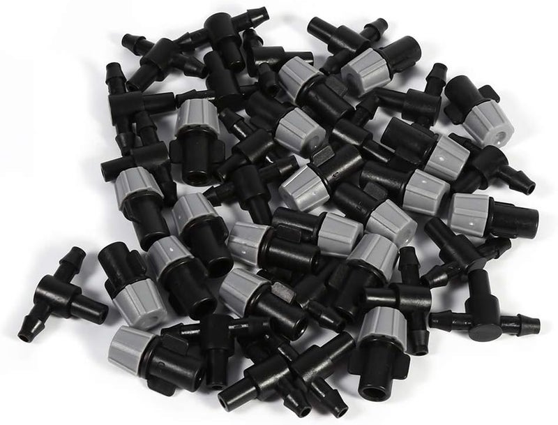 20Pcs Water Saving Misting Sprinkler Heads Perfect for Greenhouse and Swimming Pool Cooling, Mist Nozzle Tee Joints for Irrigation - Image 2