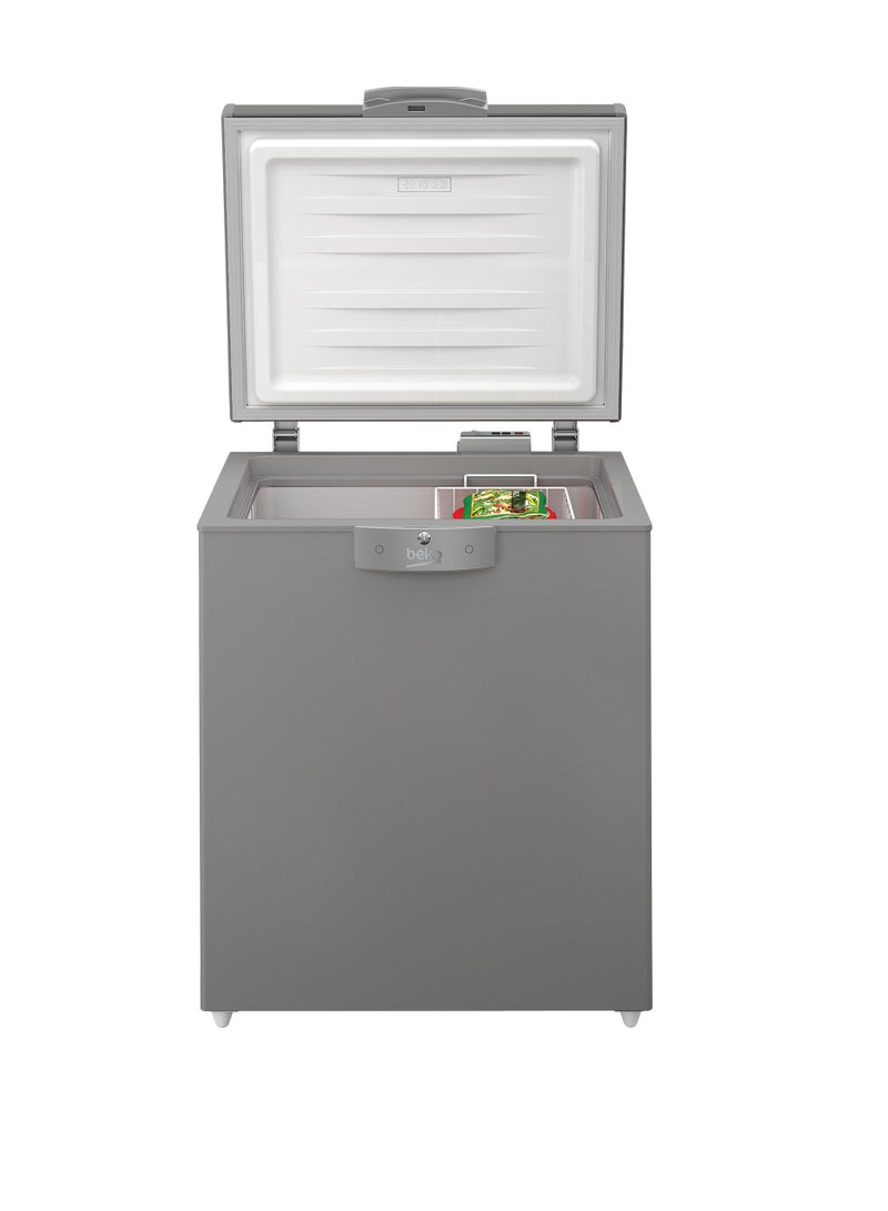بيكو Beko Freezer, (Chest, 205 L), Fast Freeze, HS20510SEG 205 L 1 W HS20510SEG Silver - Image 2