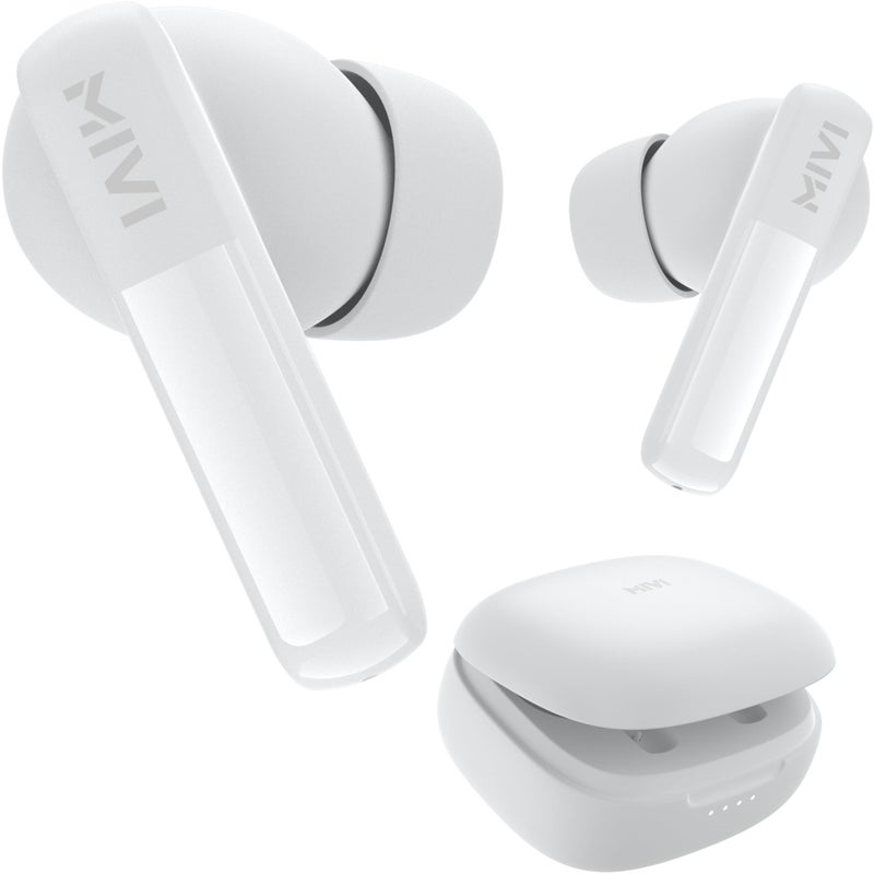 Mivi DuoPods Echo | AI-ENC Calls| IPX 4.0 Earphone Wireless | 13mm Drivers Earbuds | TWS Earphone Wireless with Bluetooth 5.3 | Made in India | 1 Year Warranty | 60 Hours Playtime - Image 5