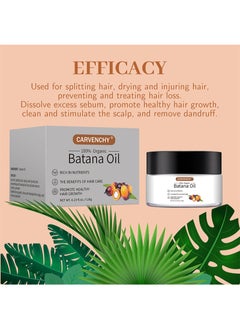 CARVENCHY 100% Organic Batana Hair Growth Oil, Natural Plant Oil Effective Against Alopecia Areata, Soothes Scalp, Repairs Damaged Hair and Promotes Hair Regrowth,Miracle for Healthier, Thicker-120g  - Image 3