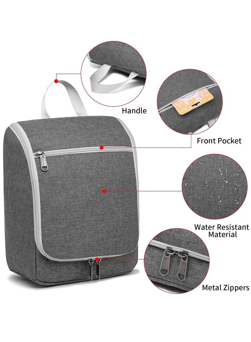 Zikra Hanging Toiletry Bag Travel Bag for Men Women Water-resistant Makeup Bag Cosmetic Bag Travel Organizer for Accessories - Image 2