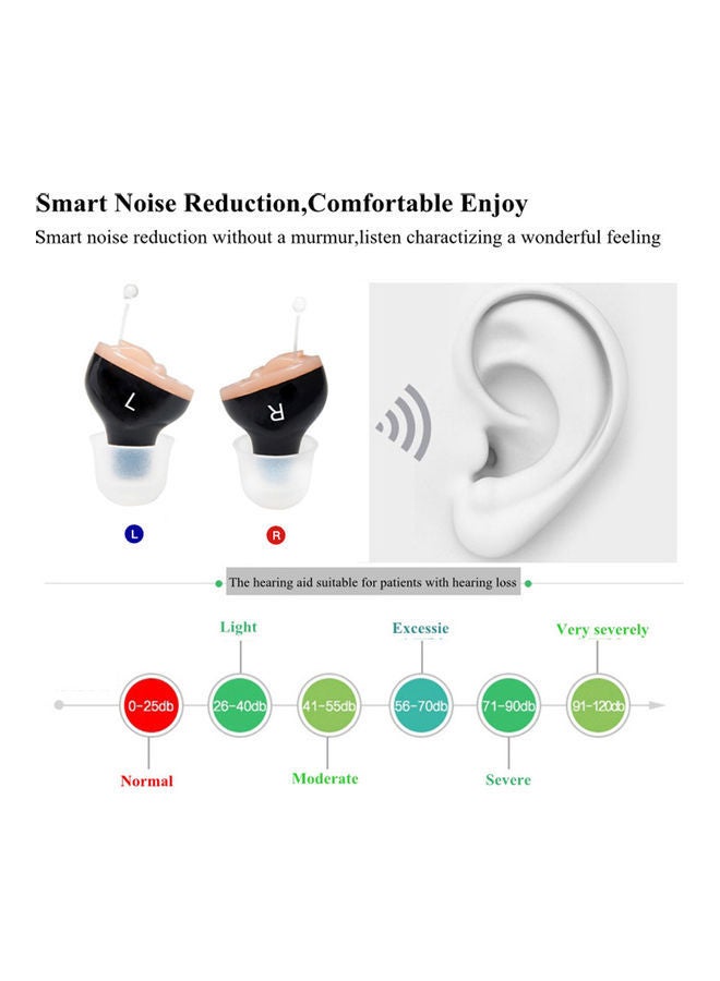 Y&D Mini Invisible Hearing-aid Sound Amplifier Volume Adjustable Ear Hearing Assistant Helper for Deaf Elderly Care(For Right Ear) - Image 3