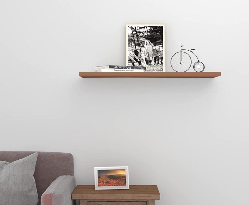 Home Gallery Single Floating Shelf 60x20 cm Brown - Image 3