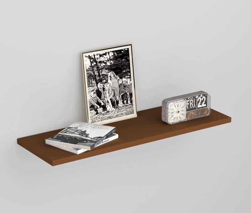 Home Gallery Single Floating Shelf 60x20 cm Brown - Image 1