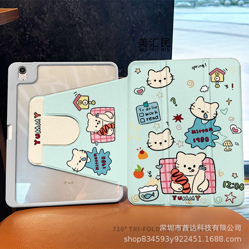 720 ° 70% Off Degree Rotation Suitable For Huawei Book-Style Matepad 11 Protective Case Honor Tablet X9 Protection - Image 1