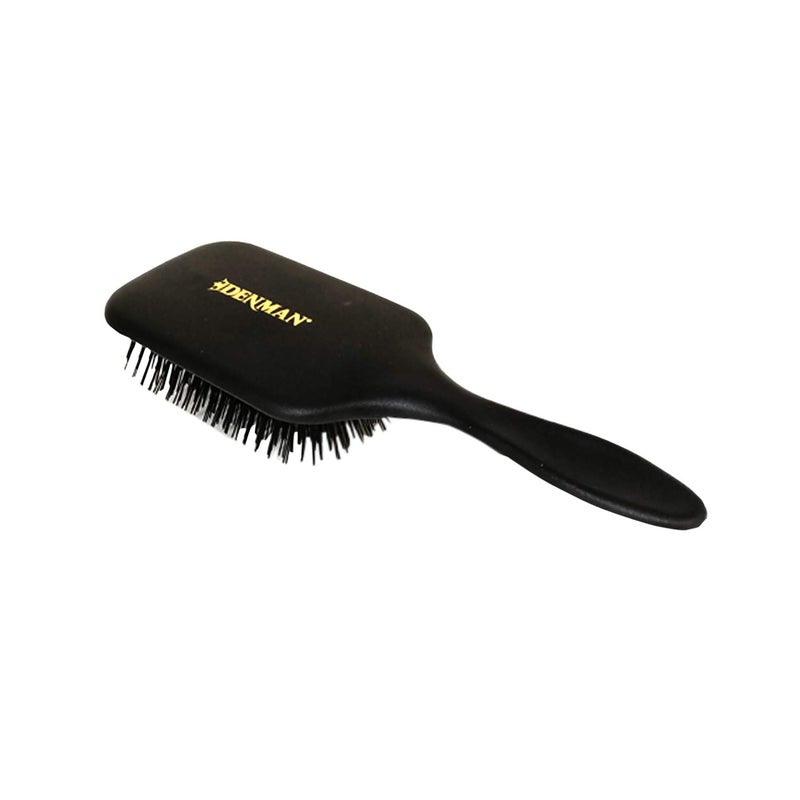 Denman Tangle Large Paddle Detangler Tammer Ultra Black UK - Image 3