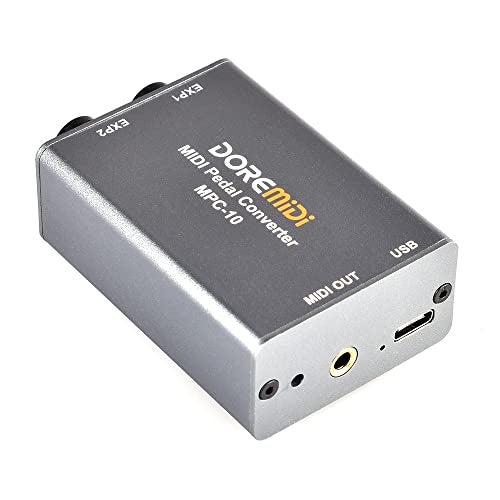 DOREMIDI Expression Pedal Converter Pedal Sustain Pedal Expander MPC-10 - Image 2