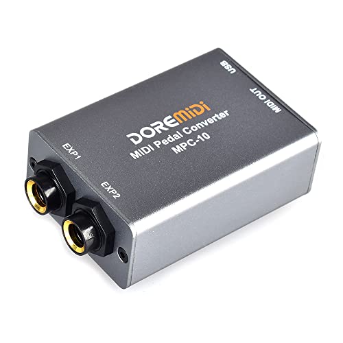 DOREMIDI Expression Pedal Converter Pedal Sustain Pedal Expander MPC-10 - Image 1