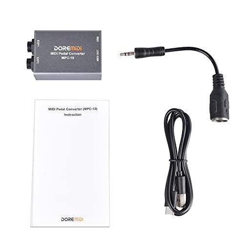 DOREMIDI Expression Pedal Converter Pedal Sustain Pedal Expander MPC-10 - Image 5