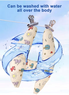 URbazaar Kids' Travel Pillow Headrest Travel Pillow Cushion for The Back Seat of Car Seat Belt Adjuster for Child Sleeping Neck Shoulder Support Cushion Pad Cartoon Anime for Baby  - Image 4