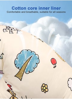 URbazaar Kids' Travel Pillow Headrest Travel Pillow Cushion for The Back Seat of Car Seat Belt Adjuster for Child Sleeping Neck Shoulder Support Cushion Pad Cartoon Anime for Baby  - Image 5