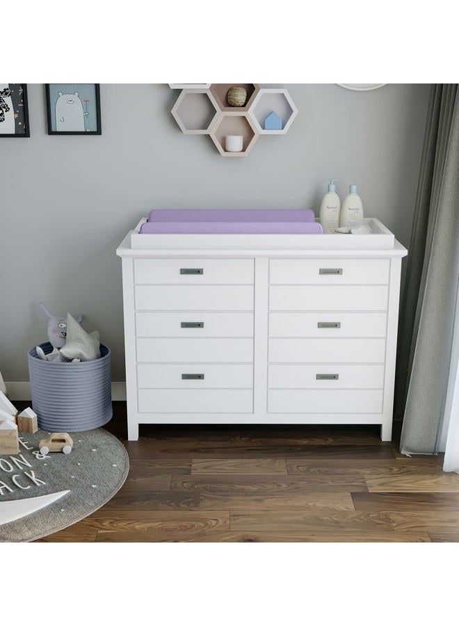 Natemia Changing Pad Cover - 100% Organic Cotton - 16x32 - Silky Soft, Hypoallergenic - Cradle and Bassinet - Ideal Baby Shower Registry Gift - Image 5