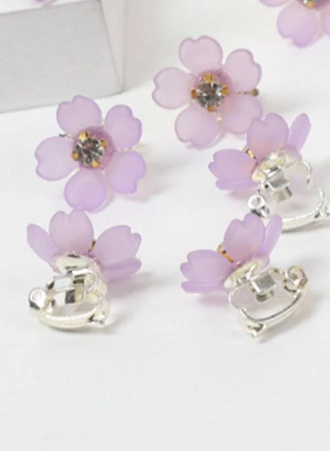تايك تو Set of 10 -  Mini Flower Hair Snap
