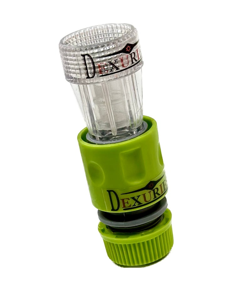 DEXURIES Universal 3/4" Water Inlet Filter for High-Pressure Washer Inlet Water Filter Connector Nipple/Nozzle Accessory (QC & Filter) - Image 3