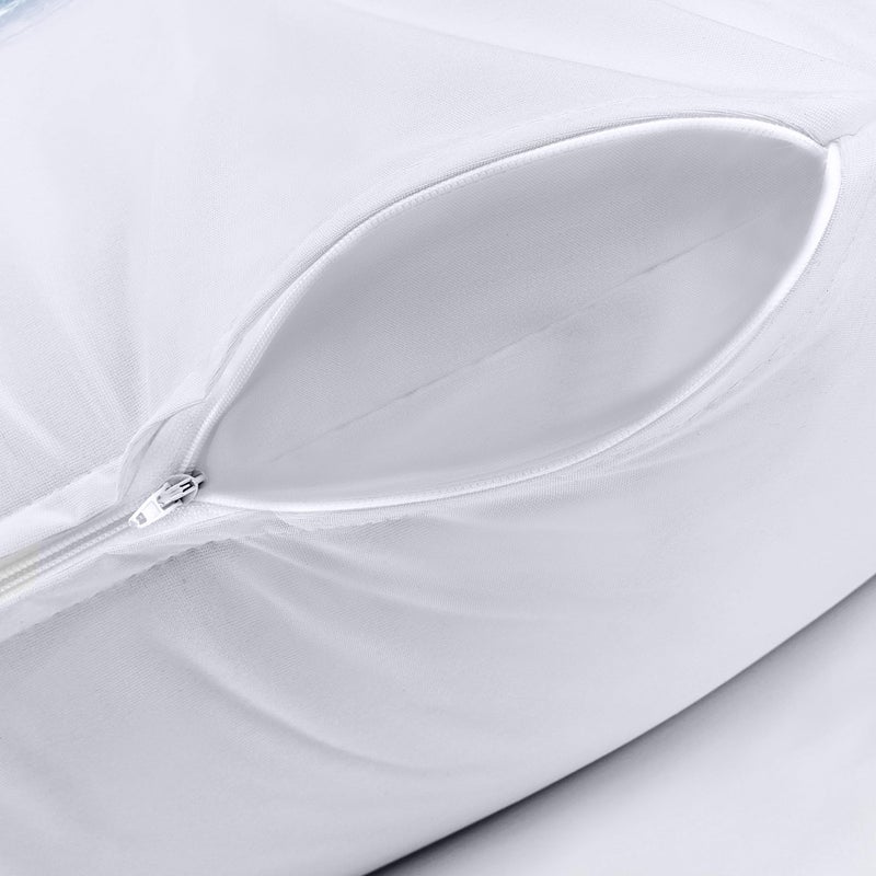 Utopia Bedding Waterproof Queen Size Pillow Protectors Zippered (4 Pack, White), Dust Mite and Bed Bug Proof Pillow case Protectors, Moisture Wicking Pillow Encasement Covers 20 x 28 Inches - Image 5