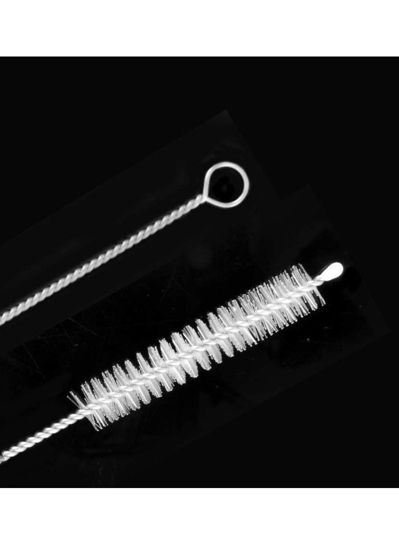 SYOSI Small Bottle Brush/Straw Cleaning Brush, Wire/Nylon, (7.5") Tube Drinking Straws Pipes Stainless Steel - Image 4