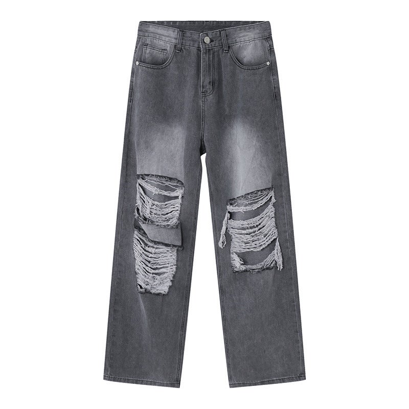 Unisex Casual Daily Denim Jeans - Image 1