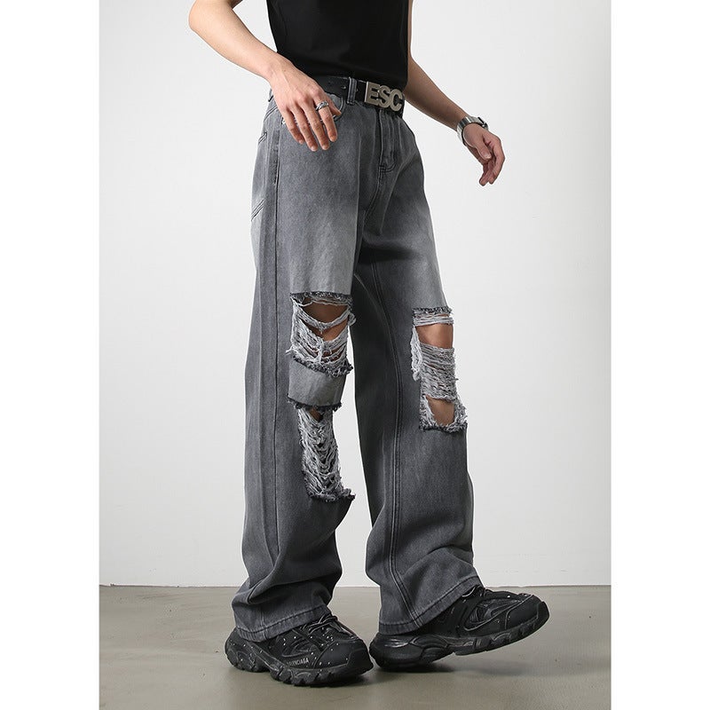 Unisex Casual Daily Denim Jeans - Image 5