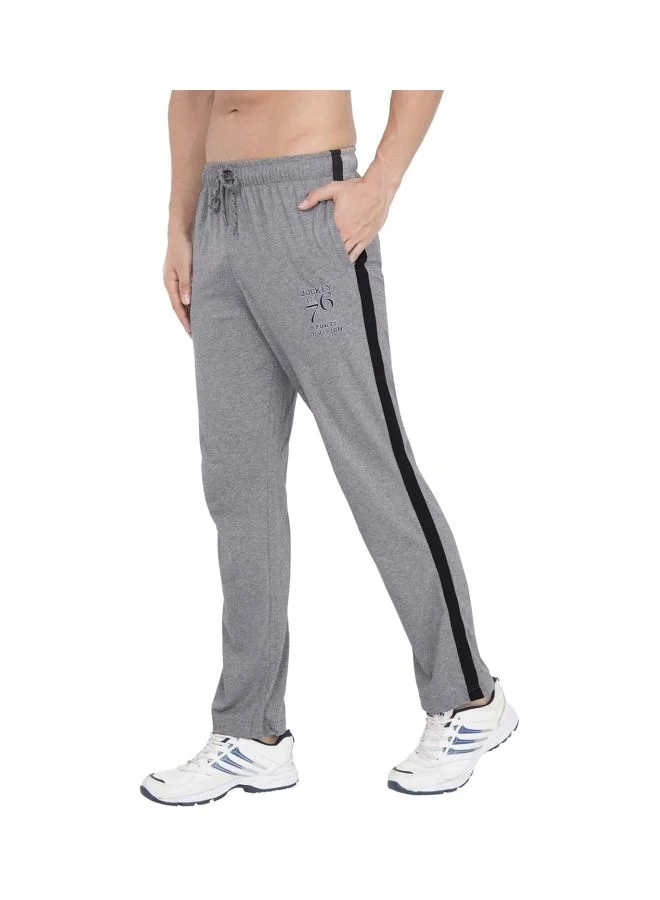 Jockey  9508 Men Super Combed Cotton Rich Straight Fit Trackpants with Side and Back Pockets for Men | Best Price UAE