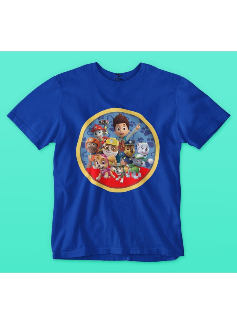 ZOOM Paw Patrol Group Graphic Design For T-Shirt