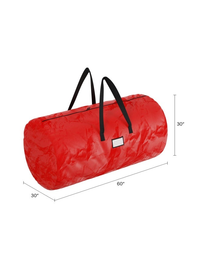 Elf Stor Tree Storage Bag-Fits up to 12 Foot Artificial Trees-Protects Holiday Decorations  Inflatables from Moisture  Damage by   Red - Image 2