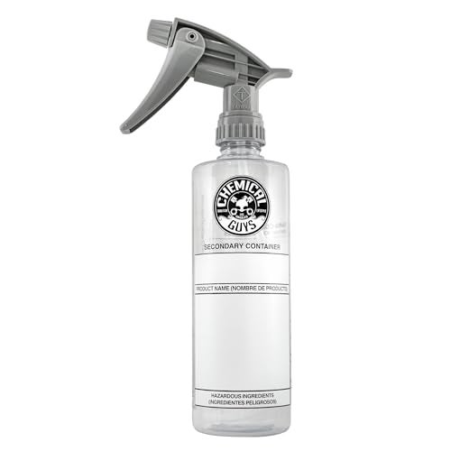 Chemical Guys ACC151 Secondary Container Dilution Bottle with Heavy Duty Sprayer, 16 oz., 1 Pack - Image 1