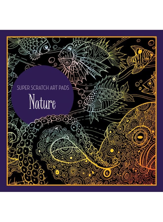 Super Scratch Art Pads Nature - Paperback