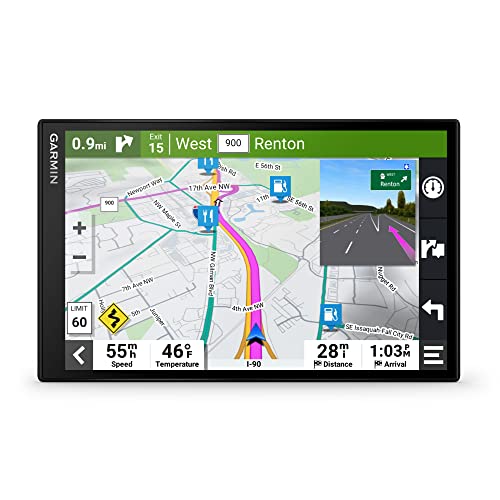 GARMIN جارمن درايف سمارت 86، جهاز ملاحة GPS للسيارة بحجم 8 بوصات مع خرائط عالية الدقة وصوت جارمن المساعد - Image 1