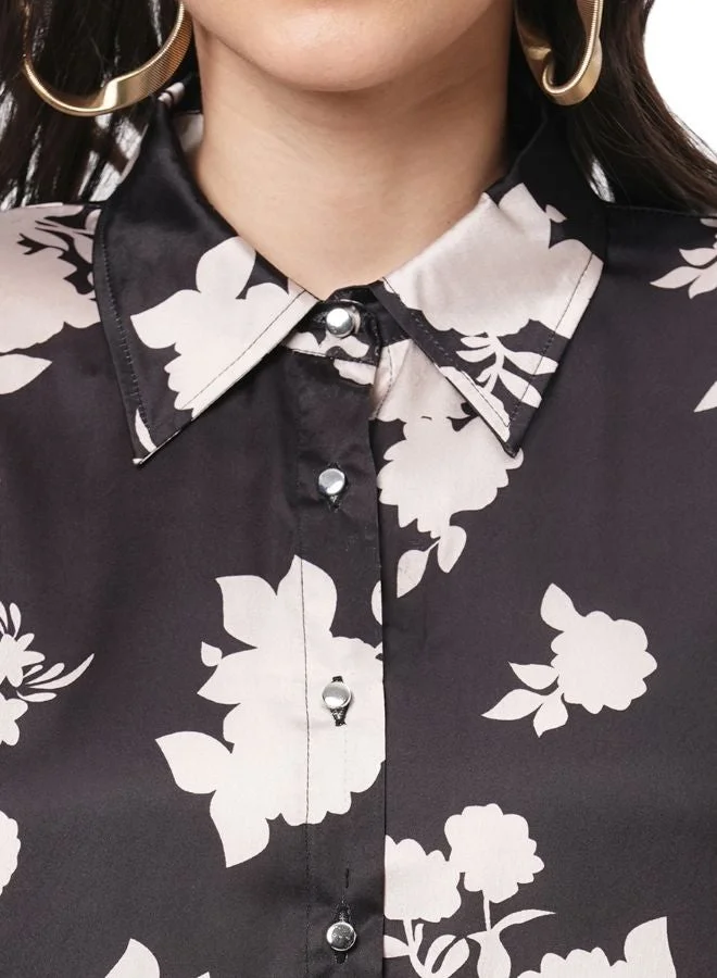 #Be Relaxed Fit Printed Shirt