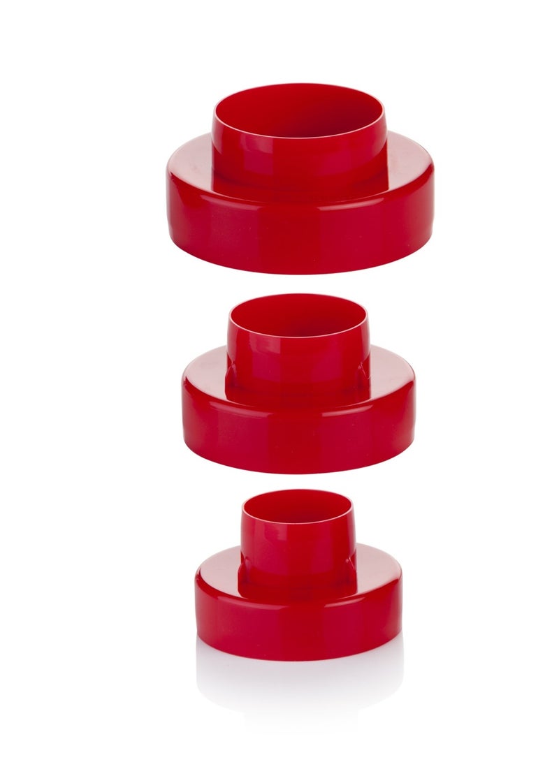 tescoma Double-Sided Cookie Cutters Circle 6 Sizes  - Image 1