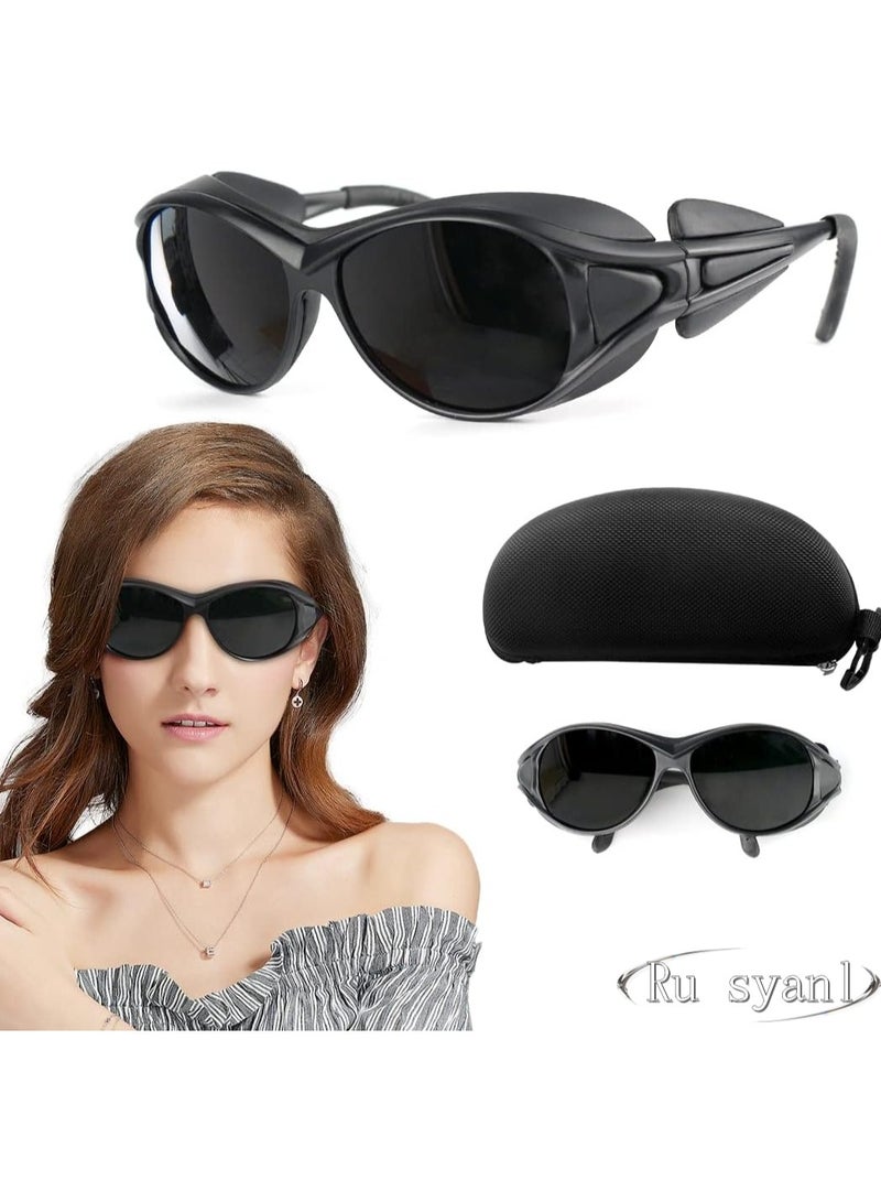 نظارات الحماية من العلاج بالضوء الأحمر - نظارات واقية للعين لجلسات التسمير وIPL والليزر، حماية للعين من 200 إلى 2000 نانومتر - Image 1