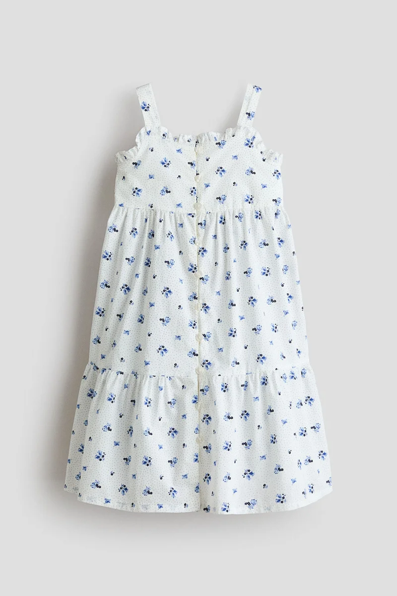 H&M Tiered cotton dress
