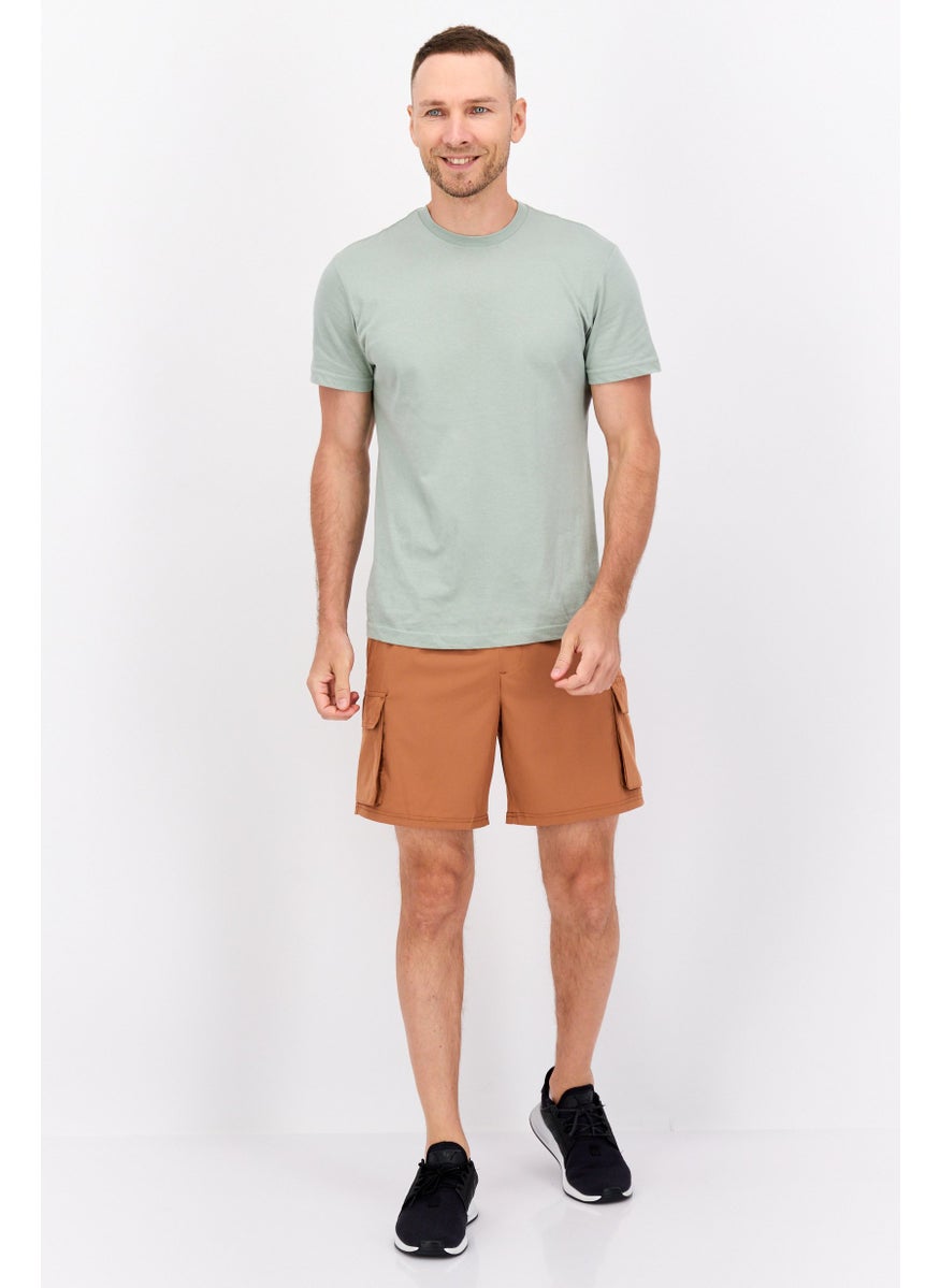 Unipro Men Sportswear Fit Training Short, Brown  - Image 4