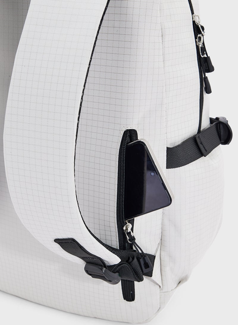 Seventy Five Check Print Casual Backpack  - Image 5