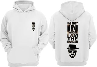 Unisex Im Not In Danger Design Front Back Printed Regular Fit White Sweatshirt - pzsku/ZE40FD926A1BDF3659514Z/45/_/1730542748/f9f91f39-f4d4-444a-900b-1b42e4e290a5