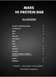 Mars Mars Hi Protein Bar 59 gram Pack of 12  - Image 4