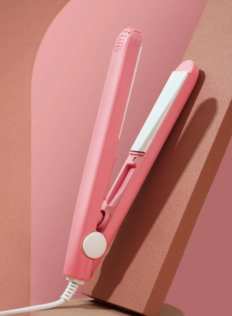 Versatile hair straightener Fast heat Pink - Image 1