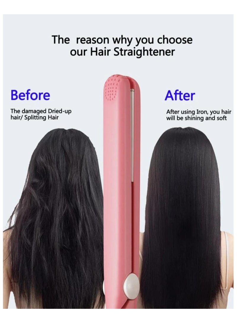 Versatile hair straightener Fast heat Pink - Image 4